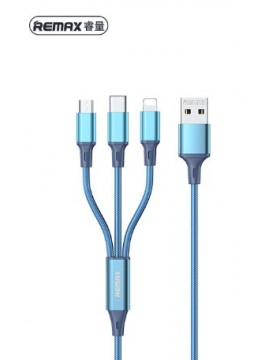 REMAX RC-189TH GITION SERIES 3.1A CHARGING CABLE BLUE