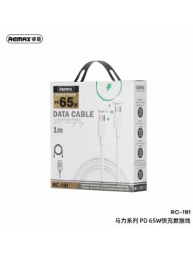 REMAX RC-191 Marlik Series PD 65W DATA CABLE WHITE
