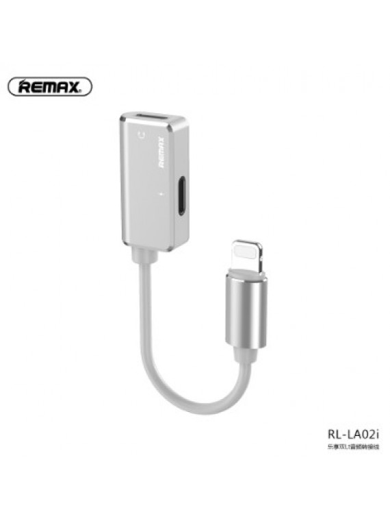 REMAX RL-LA02i Enjoy Series Jack Splitter SILVER