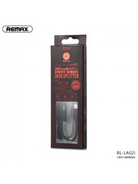 REMAX RL-LA02i Enjoy Series Jack Splitter SILVER