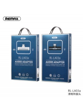 REMAX RL-LA03a Smooth Series Audio Adapter WHITE