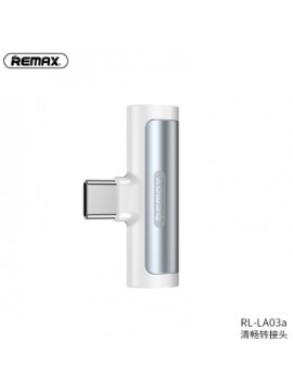 REMAX RL-LA03a Smooth Series Audio Adapter WHITE