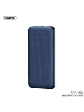 REMAX RPP-152 10000MAH WIRELESS CHARGING POWERBANK BLUE