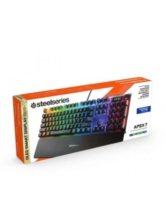 STEEL SERIES APEX 7 RGB WIRED MECHANICAL KEYBOARD BLACK