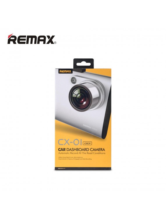 REMAX CX-01 Car DVR Recorder Silver
