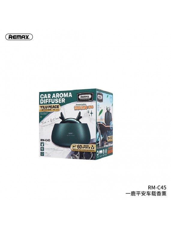 REMAX RM-C45 Car Aroma Diffuser Dark Green