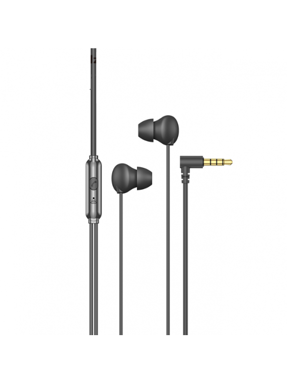 PRODA PD-E106 iyue in-ear sleeping wired earphone (3.5mm) black