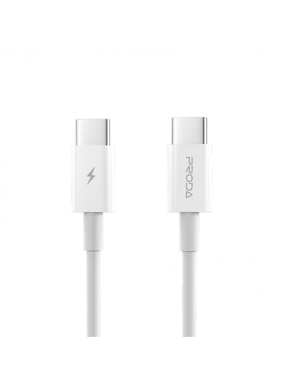 PRODA PD-B26a 5A Fast Charging Cable White
