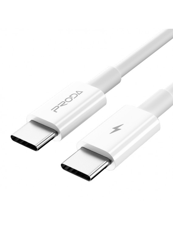 PRODA PD-B26a 5A Fast Charging Cable White