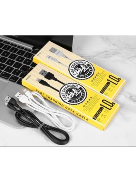 PRODA PD-B15i Fast Charging Data Cable For Lightning Black