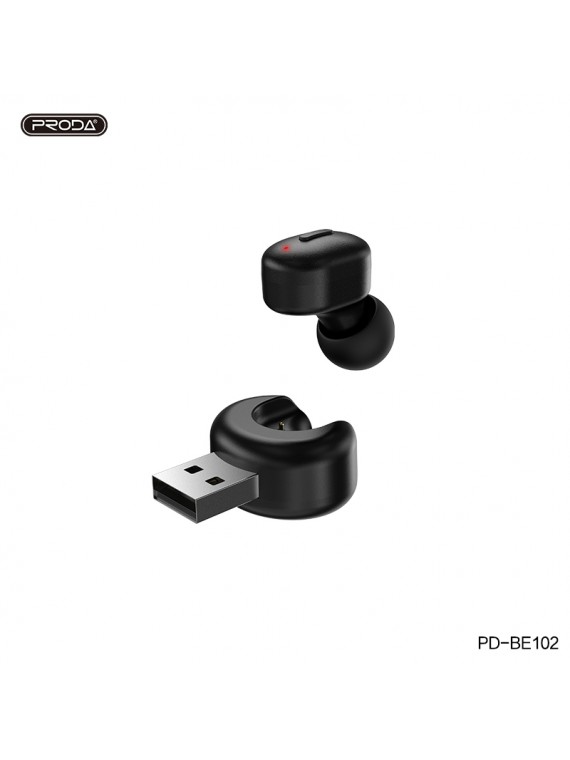 PRODA PD-BE102 Wireless Earphone Set Black