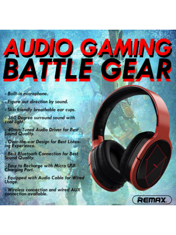 PRODA PD-BH200 Gaming Headphone Orange
