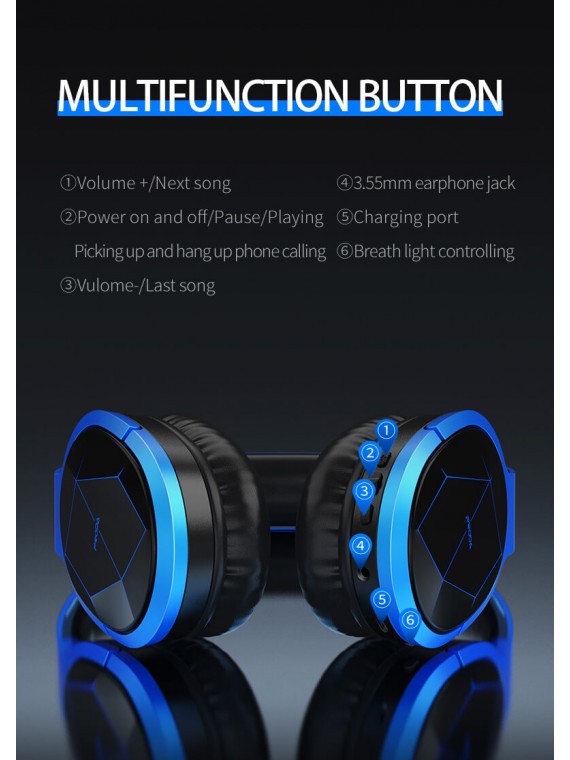 PRODA PD-BH200 Gaming Headphone Orange