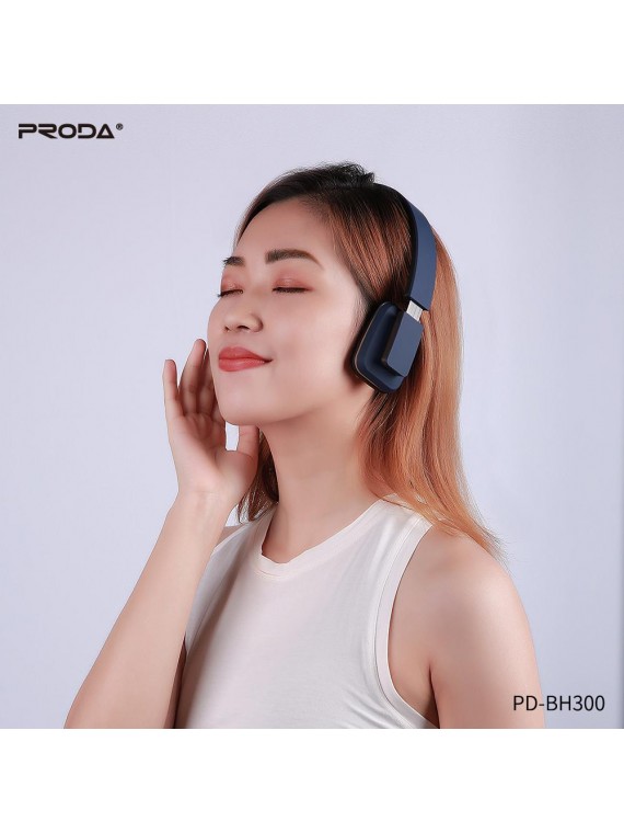 PRODA PD-BH300 Wireless music headphones White