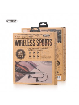 PRODA PD-BN100 Wireless Sports Earphones Whiite