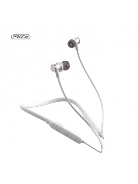 PRODA PD-BN100 Wireless Sports Earphones Whiite