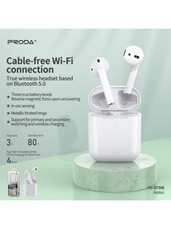 PRODA PD-BT300 AIRPODS White