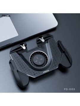 PRODA PD-D03 gaming grip with cooling Fan Black