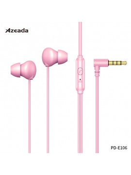 PRODA PD-E106 Aiyue in-ear sleeping wired earphone (Type-C port) pink