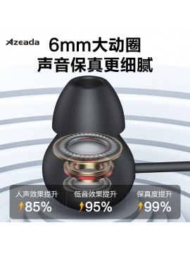 PRODA PD-E106 Aiyue in-ear sleeping wired earphone (3.5mm) blue