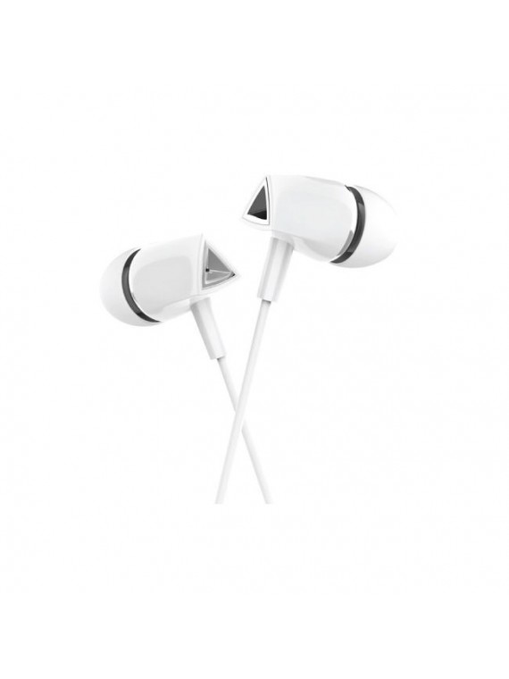 PRODA PD-E200 Wired Music Earphone White