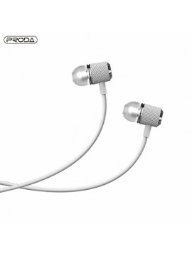 PRODA PD-E600 Yueyin Series Wired Earphone White