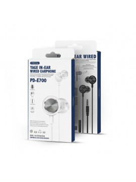 PRODA PD-E700 Wired Earphone  White