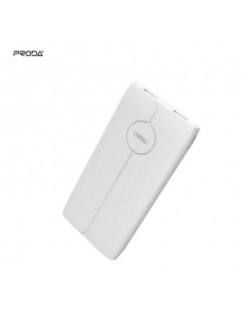 PRODA PD-P22 Phantom Series Power Bank 10000mAh White