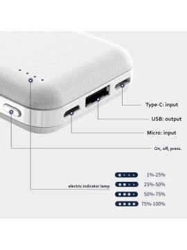 PRODA PD-P32 Ultron Series 10000mAh Power Bank White