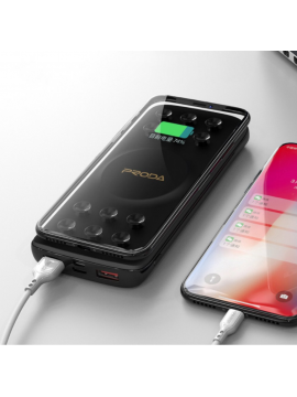 PRODA PD-P47 Wireless Charging Power Bank White