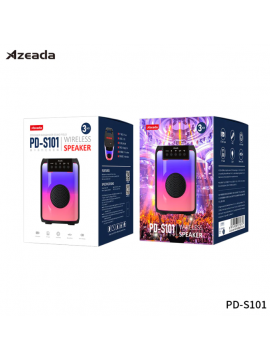 PRODA PD-S101 (Azeada) Wireless Bluetooth Speaker Black