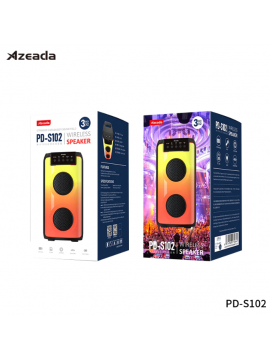 PRODA PD-S102 (Azeada) Wireless Bluetooth Speaker Black