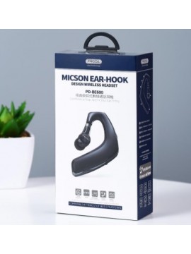 PRODA PD-BE600 SINGLE EAR WIRELESS NOISE CANCELLING HEADSET BLUE
