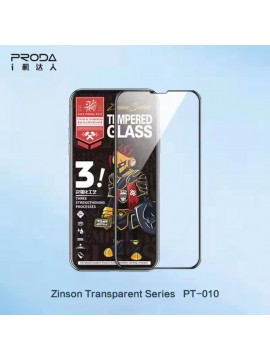 PRODA PT-010 Full Tempred Glass Film For Iphone 13/13 Pro 6.1 Black