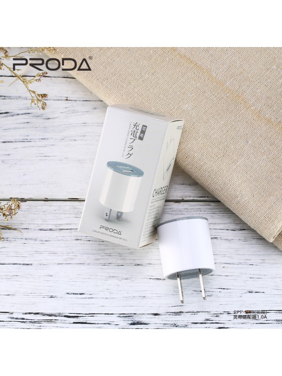 PRODA RP-U13 Charger White+Grey