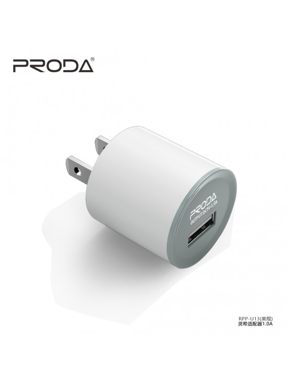 PRODA RP-U13 Charger White+Grey