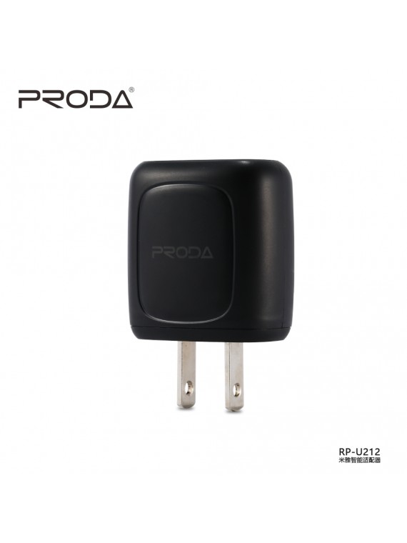 PRODA RP-U212 Mia Adapter Black