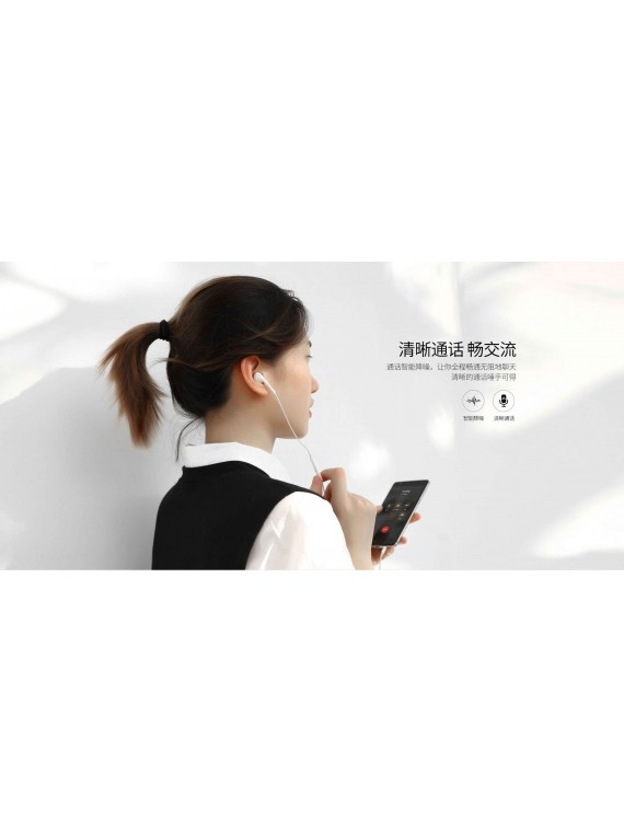 PRODA RW-L02 Wired Earphone For Music&Calls (Type-C) White