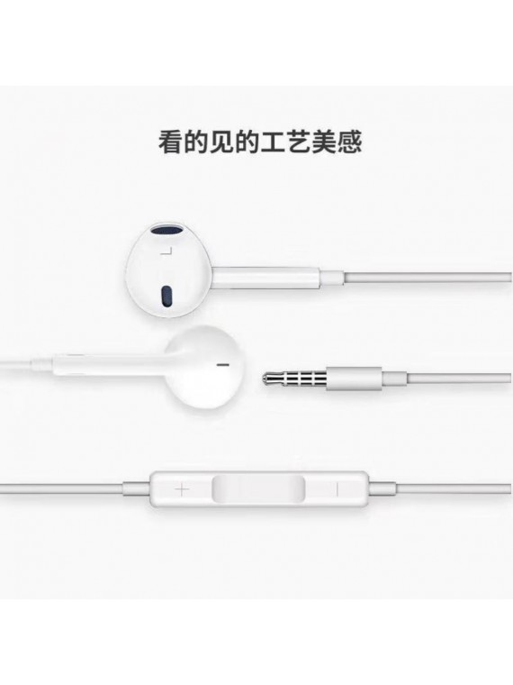 PRODA RX-L01 Wired Music Talk Headset 3.5 AUX White