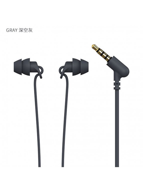 AZEADA PD-E103 Wired Ear Noise Reduction Sleep Headset (3.5aux) Grey