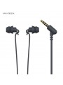 AZEADA PD-E103 Wired Ear Noise Reduction Sleep Headset (3.5aux) Grey