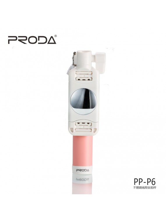 PRODA PP-P6 Selfie Stick Pink