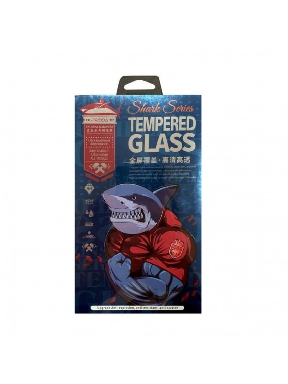 PRODA Shark Series Tempered Glass Film PT-015 Iph 12 6.1 Black
