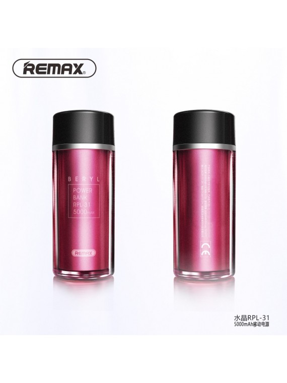 REMAX RPL-31 Beryl Power Bank 5000mAh Red