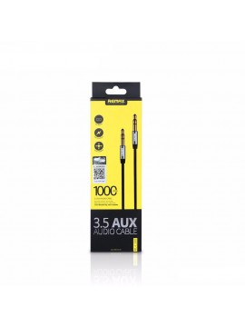 REMAX L100 3.5mm Aux Jack Cable 1m Black