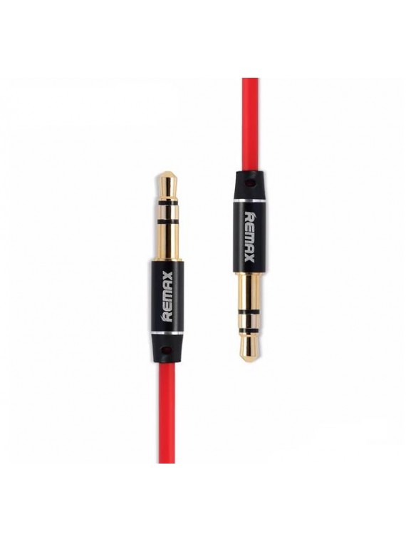 REMAX L100 3.5mm Aux Jack Cable 1m Red