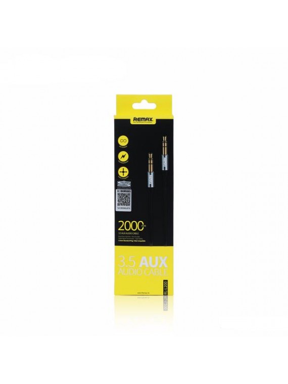 REMAX L200 3.5mm Aux Jack Cable 2m Red