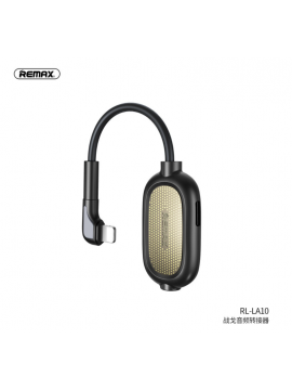 REMAX RL-LA10 Janker Series Audio Adapter Lightning Black