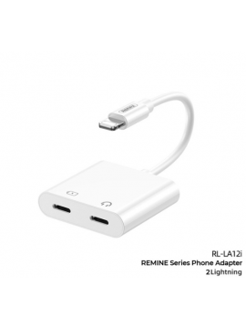 REMAX RL-LA12i Remine Series Phone Adapter 2 Lightning to Lightning