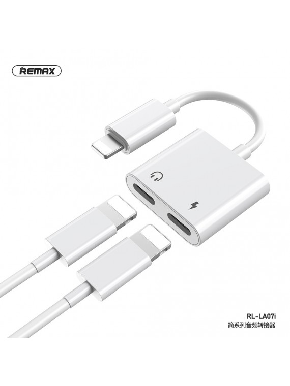 REMAX RL-LA12i Remine Series Phone Adapter 2 Lightning to Lightning